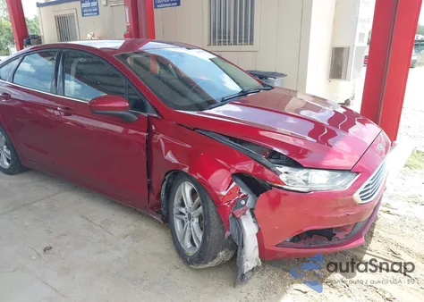 2018 Ford Fusion Se из США, поврежденный, VIN 3FA6P0H73JR179228